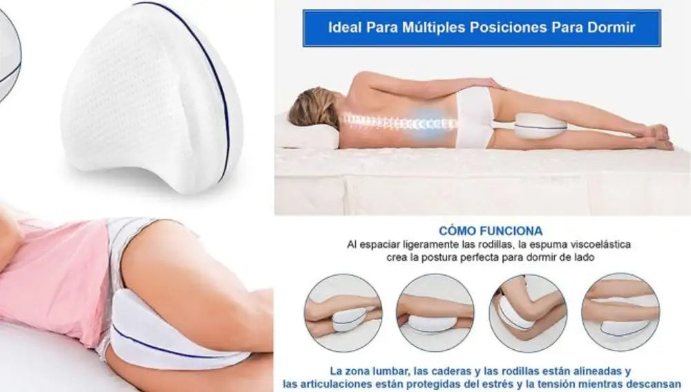 Almohada Ortopédica para Piernas